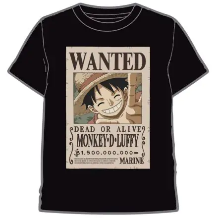 One Piece Wanted Luffy tricou adult poza produsului