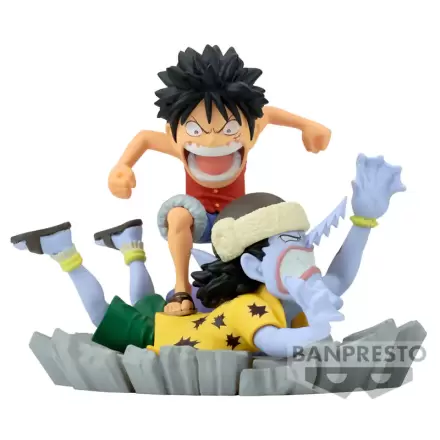 Figurină One Piece WCF Log Stories Luffy vs Arlong 7cm poza produsului