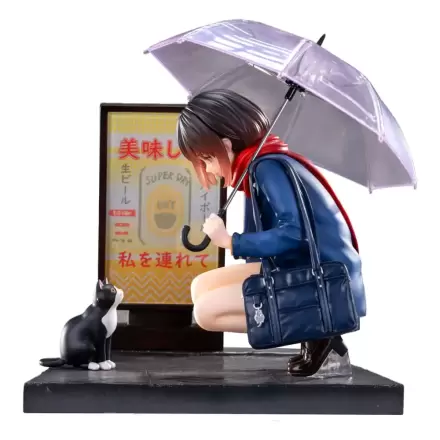 Original Character Statuie 1/7 Rainy Day - Meeting Illustrated by Catzz 16 cm poza produsului