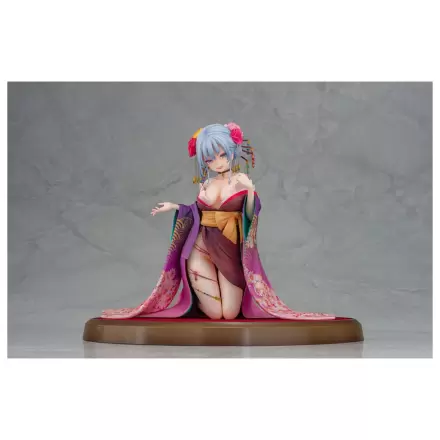 Statua Personaj Original 1/7 Shujuu Ecstasy Shion Oiran Ver. (Versiune Wholesome) 15 cm poza produsului