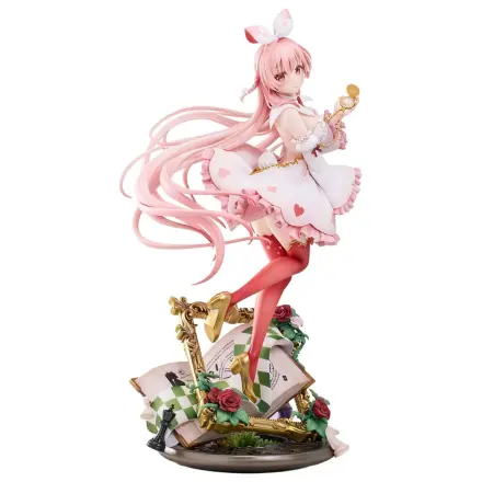 Original Character Statuie PVC 1/7 White Rabbit Rosu Wonderland Ver. Illustrated by Rosuuri Deluxe Edition 29 cm poza produsului
