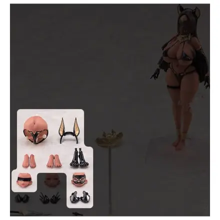 Original Character Isekai Emaki Action Figure parti 1/12 Egyptian Goddess Bastet poza produsului