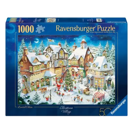 Original Ravensburger Calitate puzzle Satul de Craciun Editie Limitata (1000 piese) poza produsului