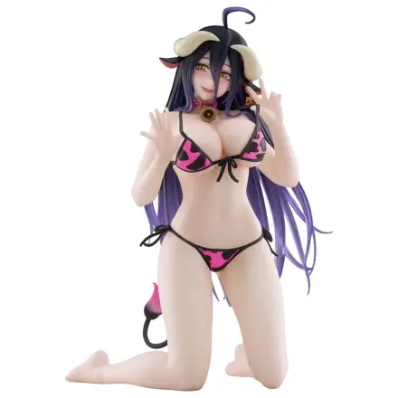 Overlord Statuie PVC Figurina de birou draguta Albedo Cow-Print Swimsuit Ver. Renewal 13 cm poza produsului