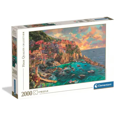 Painted Manarola puzzle 2000 piese poza produsului