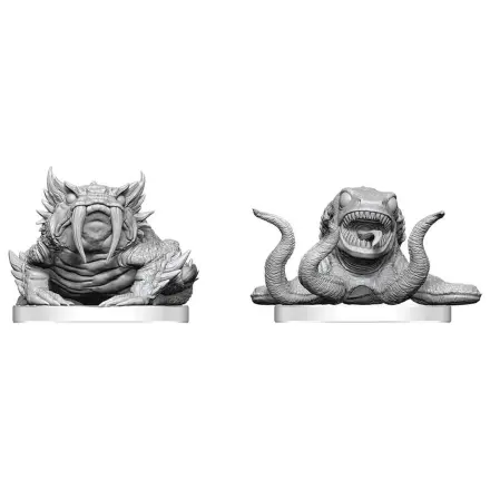 Pathfinder Battles Deep Cuts Miniatura nepictata Bogwid & Slurk 13 cm poza produsului