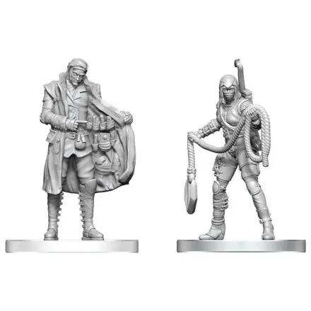 Pathfinder Battles Deep Cuts Unpainted Miniature Burglar & Fence 14 cm poza produsului