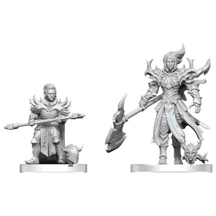 Pathfinder Battles Deep Cuts Minifigurina nepictata Pyre & Godclaw Hellknights 14 cm poza produsului