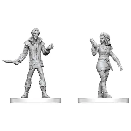 Pathfinder Battles Deep Cuts Miniatura nepictata Hot si Hotoman 14 cm poza produsului