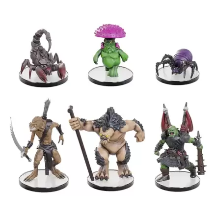 Pathfinder Battles pre-painted Miniatures Set Boxed de 6 Creaturi din Peșteri poza produsului