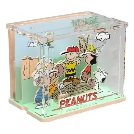 Peanuts Puremind DIY set de constructie mini scena Baseball Time poza produsului