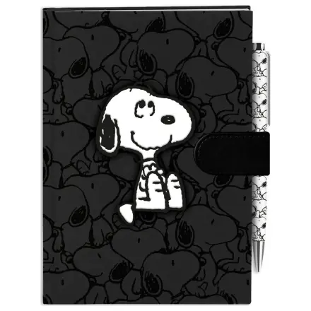 Peanuts Snoopy Caiet A5 PU flocked cu pix poza produsului