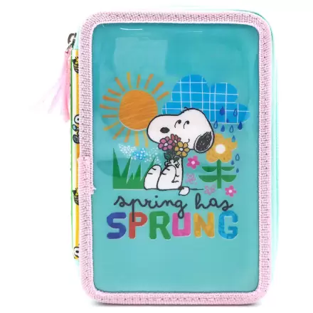 Peanuts Snoopy etui triplu pentru creioane poza produsului