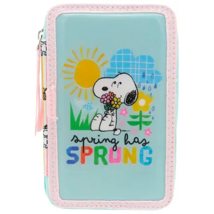 Peanuts Snoopy etui triplu pentru creioane poza produsului