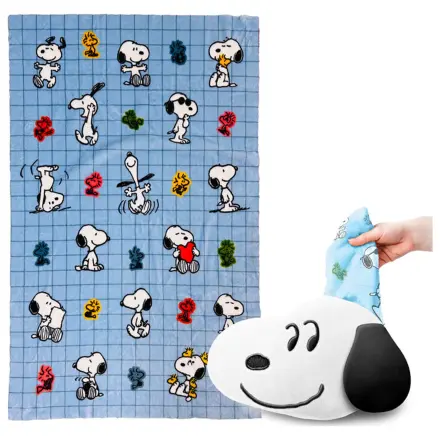 Peanuts Snoopy & Woodstock perna 2 in 1 si patura de calatorie poza produsului