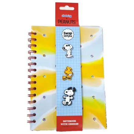 Peanuts Snoopy & Woodstock Carnet de notițe căptușit A5 poza produsului