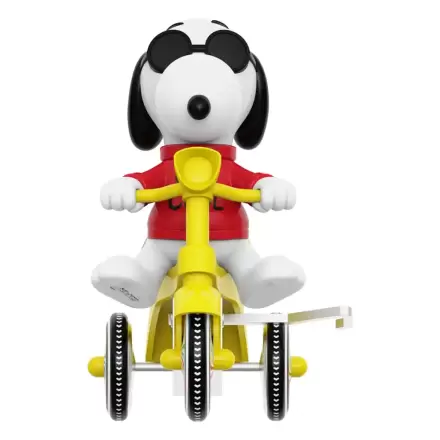 Figurină de acțiune Peanuts Super Cycles Joe Cool (Roșu cu tricicletă galbenă) 13 cm poza produsului