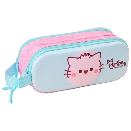 Pembe The Pink Cat 3D dublu penar poza produsului