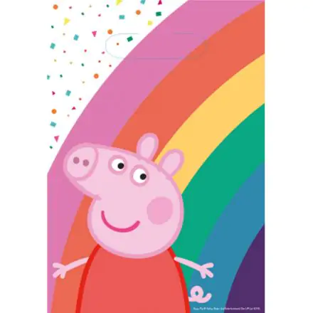 Pungi cadou Peppa Pig 8 buc poza produsului