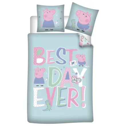 Peppa Pig Best Day Microfiber Husa de plapuma poza produsului