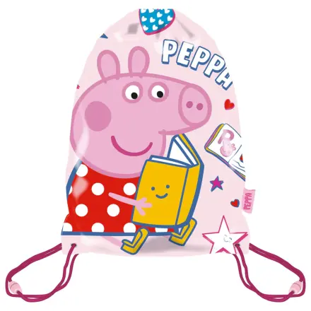 Geanta de sport Peppa Pig Book, geanta de gimnastica 44 cm poza produsului