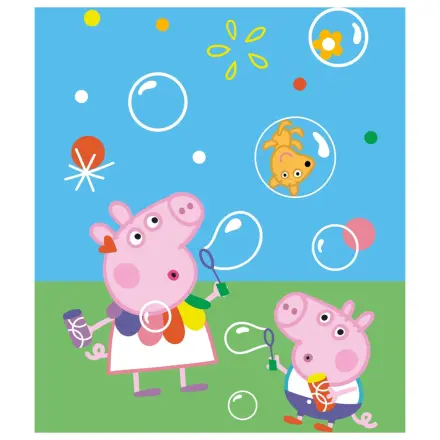 Peppa Pig Bubbles patura fleece poza produsului