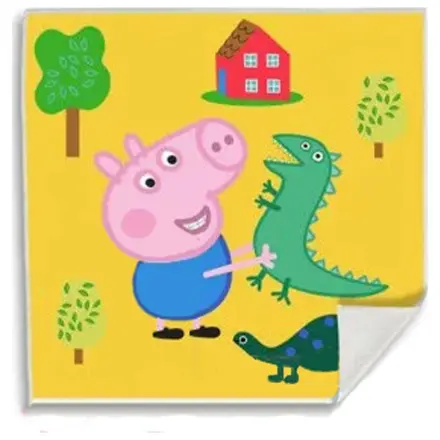 Peppa Pig Dino Magic Prosop de mana, Prosop de fata, Prosop 30x30cm poza produsului