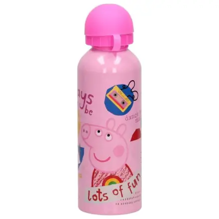 Peppa Pig Fun Recipient Aluminiu de Baut cu Capac 500 ml poza produsului