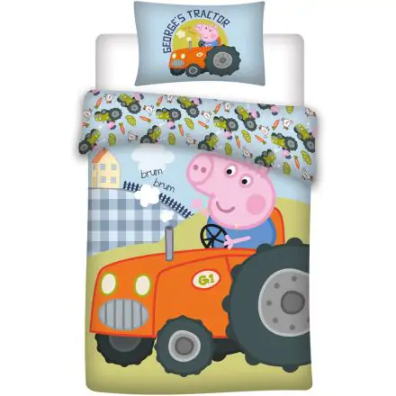 Husa de plapuma Peppa Pig Children's 100x135cm, 40x60 cm poza produsului