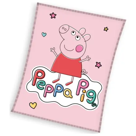 Peppa Pig Happy Pătură Fleece poza produsului