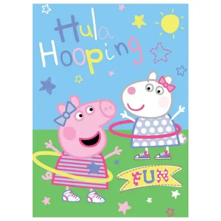 Peppa Pig Hula Hooping pătură din fleece poza produsului