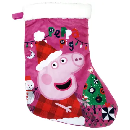 Peppa Pig Pink Christmas Fireplace Ciorap, Cizmă 42 cm poza produsului