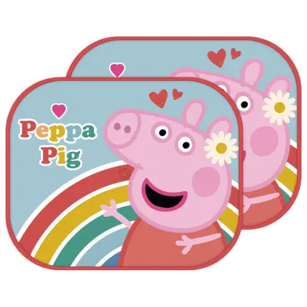 Peppa Pig Rainbow parasolar pentru ferestre, 2 bucăți poza produsului