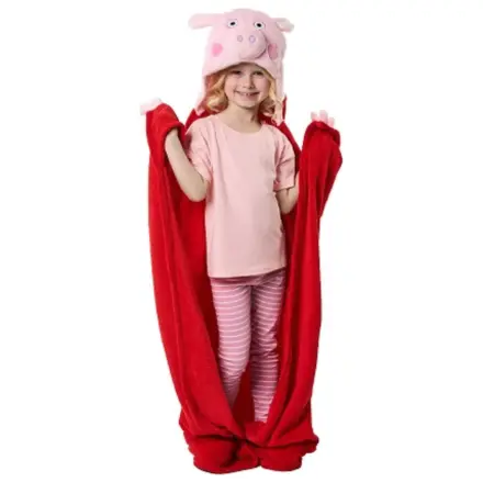 Peppa Pig Patură fleece roșie poza produsului