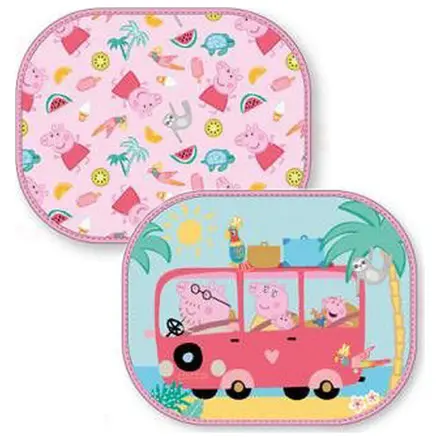 Peppa Pig Summer Sunshade pentru Fereastra 2 bucati poza produsului