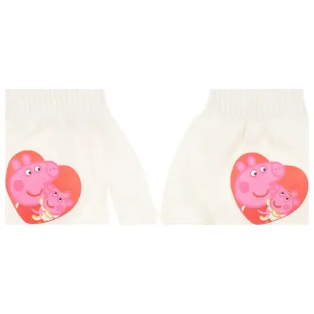 Manusi copii Peppa Pig White Heart poza produsului
