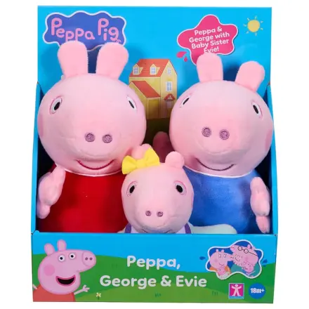 Peppa Pig Plush figures 3 pachet poza produsului