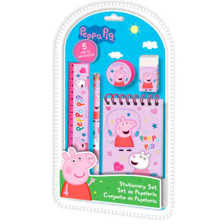 Peppa Pig set papetarie 5 buc poza produsului