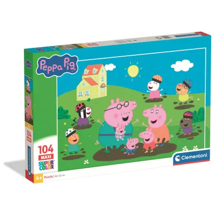 Peppa Pig maxi puzzle 104 piese poza produsului