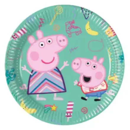 Peppa Pig Next Generation, Peppa Pig Farfurii de hârtie 8 buc 20 cm FSC poza produsului