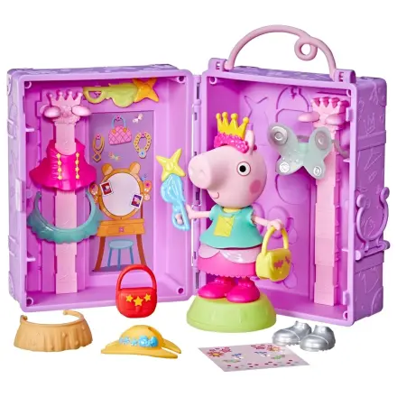 Peppa Pig Peppa's Dress-Up garderoba + figura 15cm poza produsului