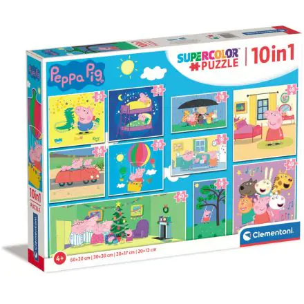 Peppa Pig puzzle 18+30+48+60 piese termékfotója