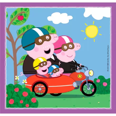 Peppa Pig puzzle 3 x 48 piese termékfotója