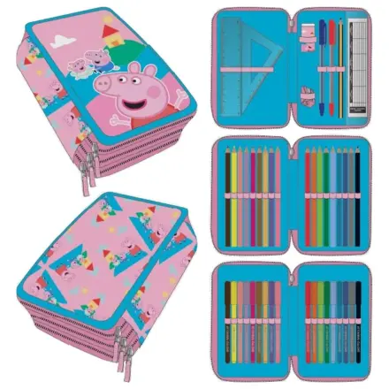 Peppa Pig penar triplu poza produsului