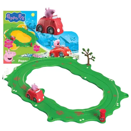 Peppa Pig Whizz Around Peppa's Little Red Car Set poza produsului