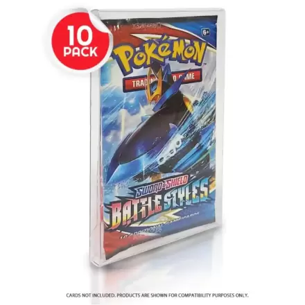PET Protectors Set de 10 pentru Booster, Magic, Yu-Gi-Oh Cards poza produsului