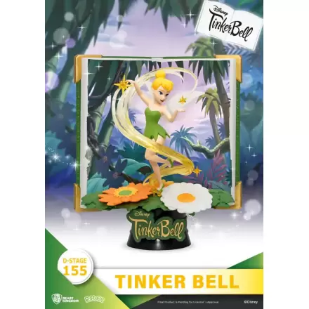Peter Pan Book Series D-Stage PVC Diorama Zâna Tinker Bell 15 cm poza produsului