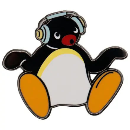 Pingu Pin Badge Headphones Editie Limitata poza produsului