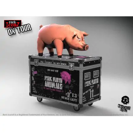 Pink Floyd Rock Ikonz On Tour Statues Statuița Porcului termékfotója