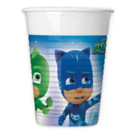 PJ Masks Plastic Cups 8 buc 200 ml poza produsului